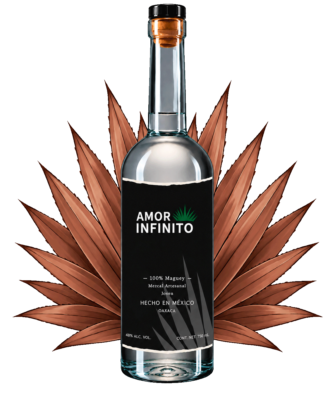 Mezcal Amor Infinito Arroqueño 750 ml