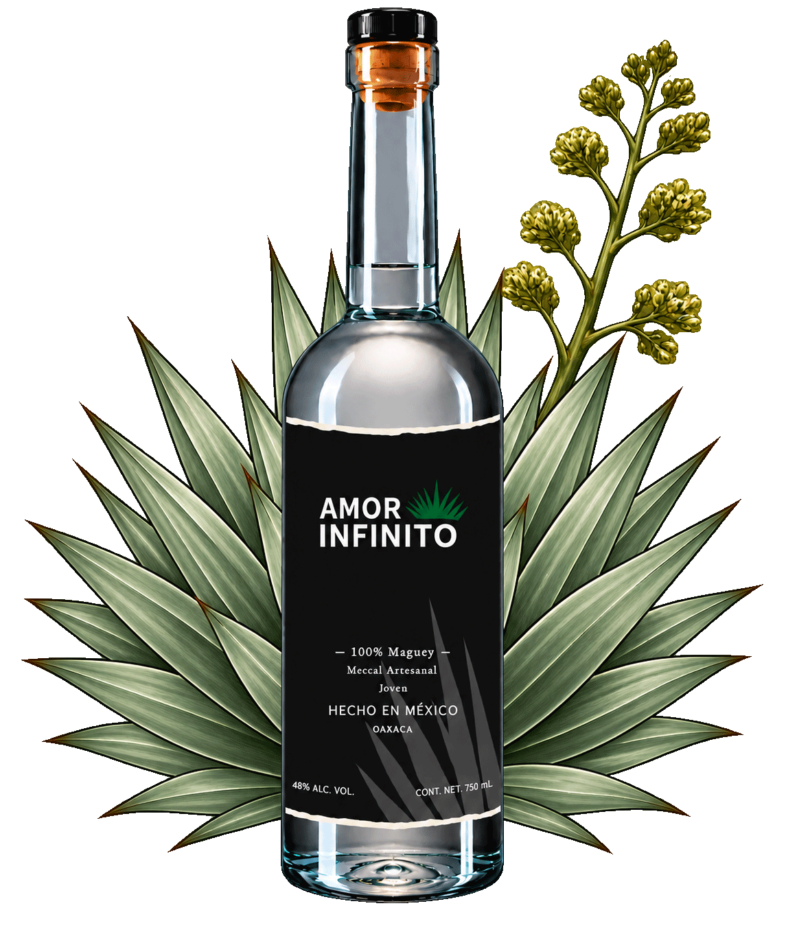 Mezcal Amor Infinito Jabalí 750 ml