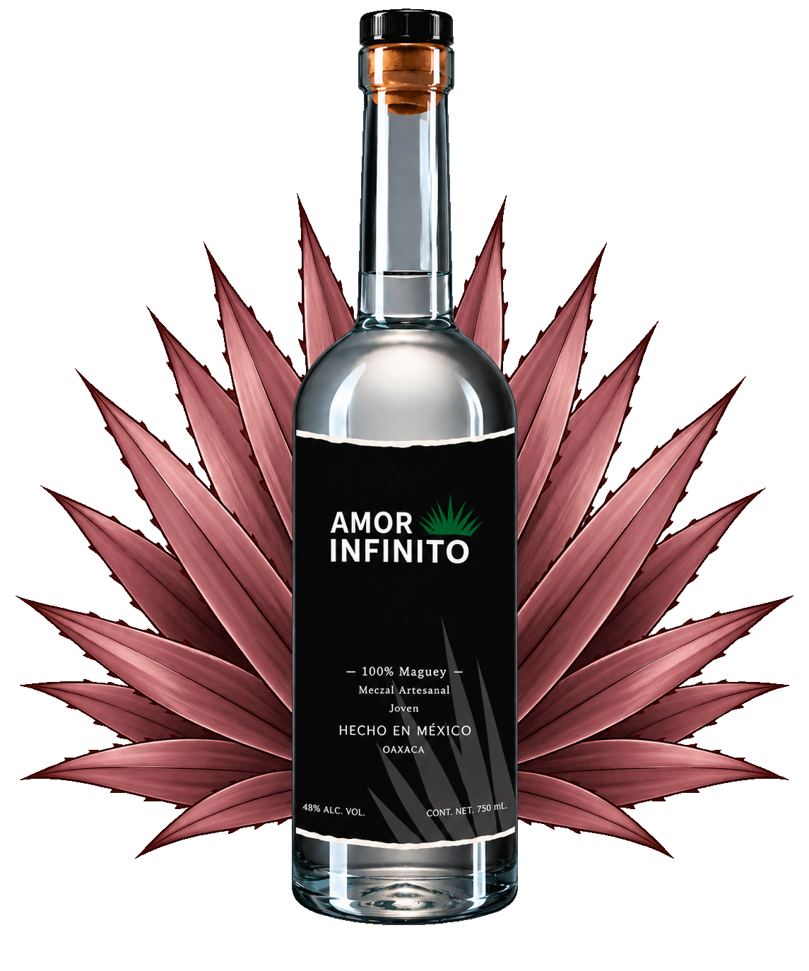 Mezcal Amor Infinito Madre Cuishe 750 ml