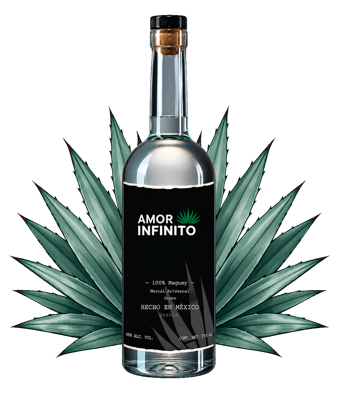 Mezcal Amor Infinito Sierra Negra 750 ml