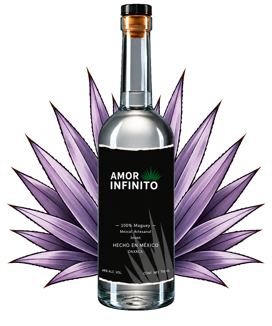 Mezcal Amor Infinito Tepextate 750 ml