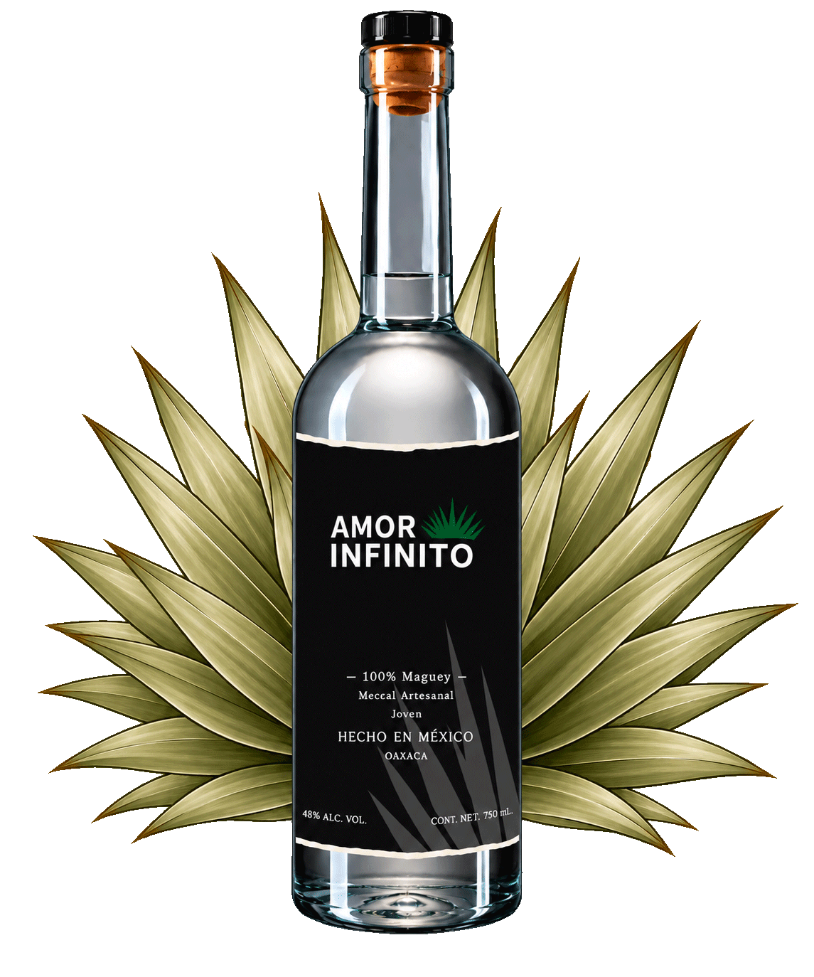 Mezcal Amor Infinito Tobalá 750 ml